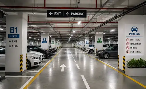 victoria Thane West Parking
